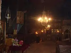 Interior de la iglesia.