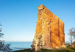 Ruinas de la iglesia de Trzęsacz.