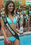 Ruxandra Popa Miss Rumania y Semifinalista en Miss Tierra 2008.