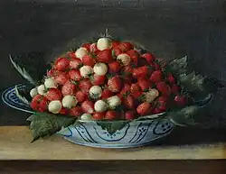 Tarro de fresas (c. 1620), Musée de l'Œuvre Notre-Dame, Estrasburgo