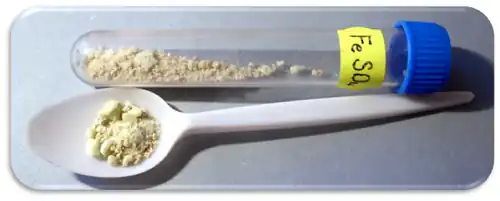 Sulfato de hierro(II)