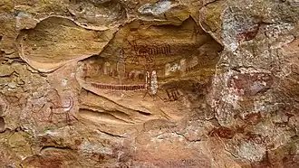 Pedra Furada, en Brasil, yacimiento arqueológico de entre 12.000 a 32.000 años de antigüedad.