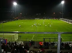Durante el partido Angers SCO - Le Havre AC en 2007