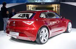 SEAT Ibe concept side-rear