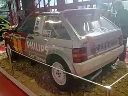 Vista trasera del Ibiza Bimotor.