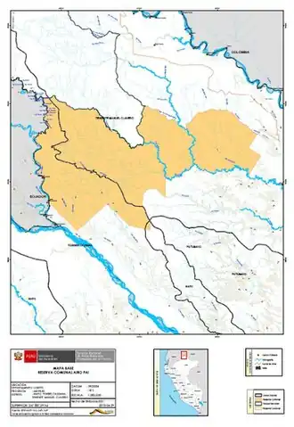 Ámbito de la reserva comunal