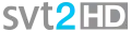 Antiguo logo de SVT2 HD del 5 de marzo de 2012 al 24 de noviembre de 2016.