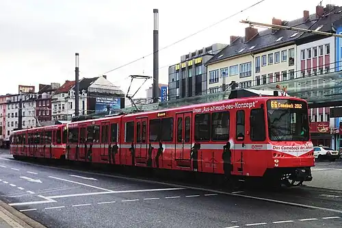 Vehículo B “de segunda generación” en Bonn