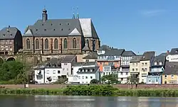 Saarburg, la iglesia catolica (Pfarrkirche Sankt Laurentius)