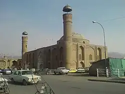 Mezquita Saheb-ol-Amr (1636), Tabriz, Irán.