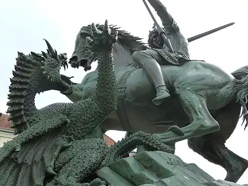 San Jorge y el Dragón, Berlín
