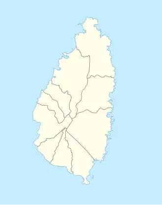 Balata ubicada en Santa Lucía