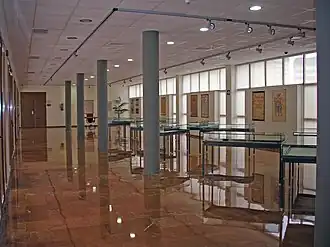 Sala de exposiciones del AHPA.