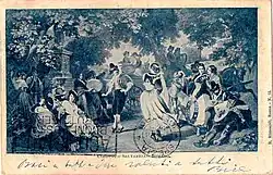 Saltarello romano; trajes de Roma (1925)