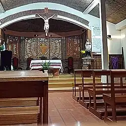 Interior de la parroquia de San Cayetano