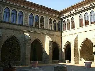 Aspecto del claustro