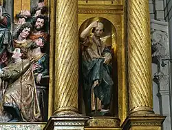 San Felipe de Gregorio Fernández procedente de la iglesia de San Miguel.