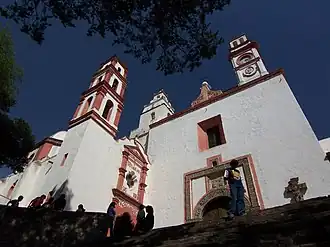 Templo y exconvento de San Francisco, en Tepeapulco.