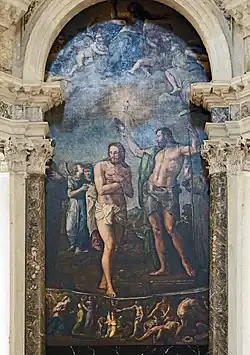Bautismo de Cristo iglesia de San Francesco della Vigna