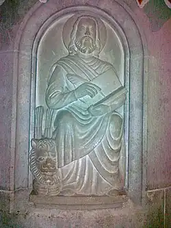 Relieve de san Marcos Evangelista