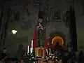 Procesión de la negación de San Pedro Apóstol del Martes Santo en la Basílica Catedral de León