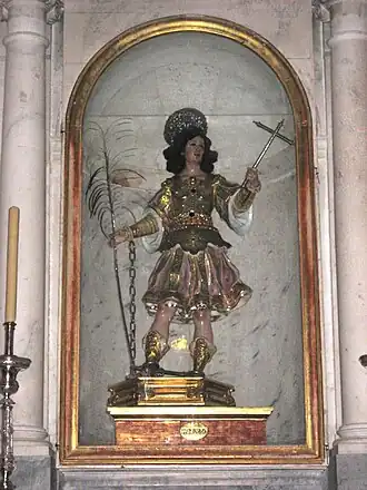 San Servando en la catedral Nueva de Cádiz