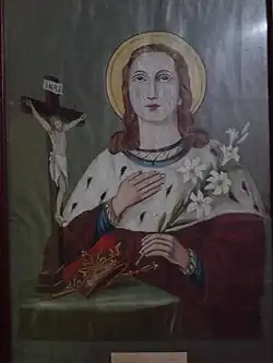 San Casimiro. Cuadro en la casa parroquial de Gobernador Roca.