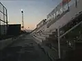 Platea Este en Atardecer Sanjuanino en el Estadio Ing. Hilario Sánchez.