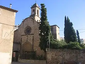 Iglesia de San Martín de Provensals (siglo XV).
