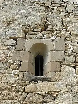 Ventana central del ábside