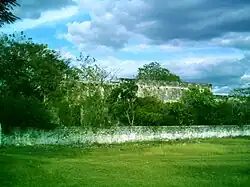 Vista de la hacienda Santa Cruz.