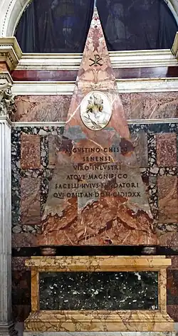 Tumba piramidal de Agostino Chigi