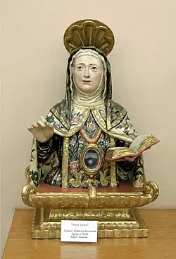 Relicario de Santa Teresa de Ávila.