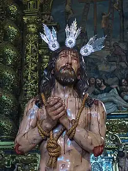 Cristo de la Caridad, Iglesia de San Jorge.