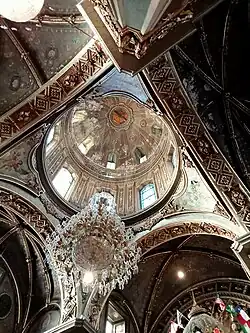 Vista interior de la cúpula.