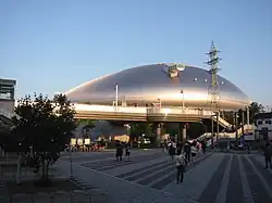 Fachada exterior del domo.