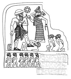 Dibujo moderno del relieve.