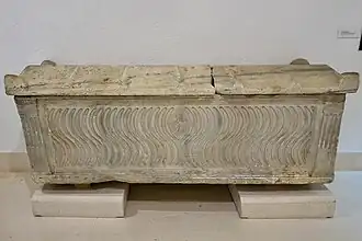 Sarcófago tardorromano (Museo de Cádiz)