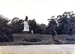 Monumento en el Parque Tres de Febrero, Buenos Aires, de Auguste Rodin, inaugurado para el Centenario Argentino
