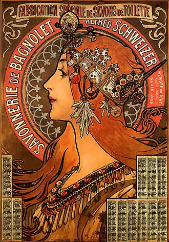 Savonnerie de bagnolet, 1897.