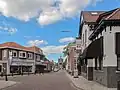 Scheemda, vista de la calle: de Torenstraat