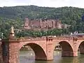 Castillo de Heidelberg y Puente Viejo