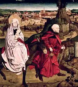 Detalle del retablo que da nombre al Maestro del altar Schotten de Viena,[19]​ ca. 1475.