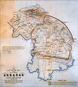 Mapa de Julius Schubring