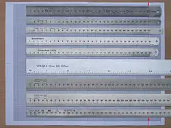 Tipos de reglas graduadas