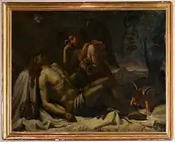 El Cristo caído llorado por los ángeles, c. 1810.