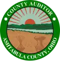 Sello de armas del Auditor del Condado de Ashtabula