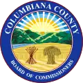Sello de armas de la Junta de Comisionados del Condado de Columbiana