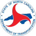 Sello del Departamento de Transporte de Carolina del Norte