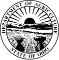 Sello de armas del Departamento de Agricultura de Ohio